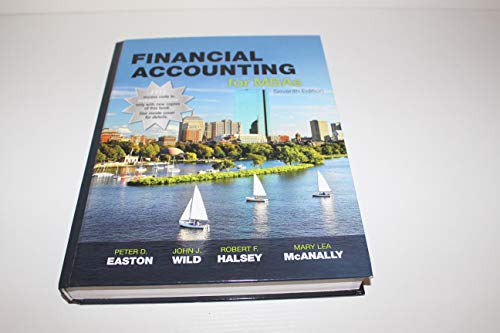 Imagen de archivo de FINANCIAL ACCOUNTING FOR MBAS a la venta por ThriftBooks-Atlanta