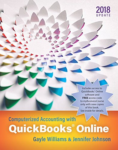 Stock image for Computerized Accounting with QuickBooks Online for sale by Better World Books: West