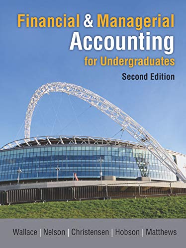 Beispielbild fr Financial & Managerial Accounting for Undergraduates, 2nd zum Verkauf von BooksRun