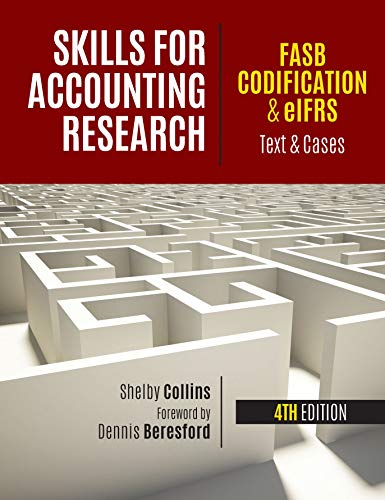 Beispielbild fr Skills for Accounting Research zum Verkauf von Better World Books