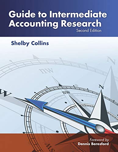 Stock image for Guide to Intermediate Accounting Research for sale by Goodwill of Colorado