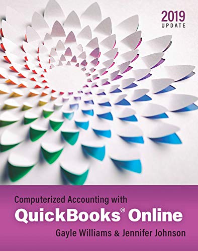 Beispielbild fr Computerized Accounting with QuickBooks Online - 2019 Update zum Verkauf von SecondSale