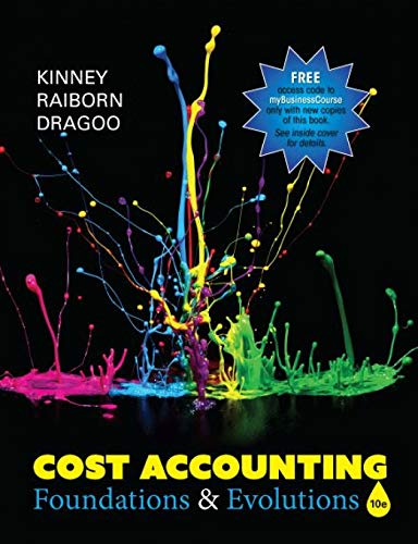 9781618533531: Cost Accounting Foundations and Evolutions