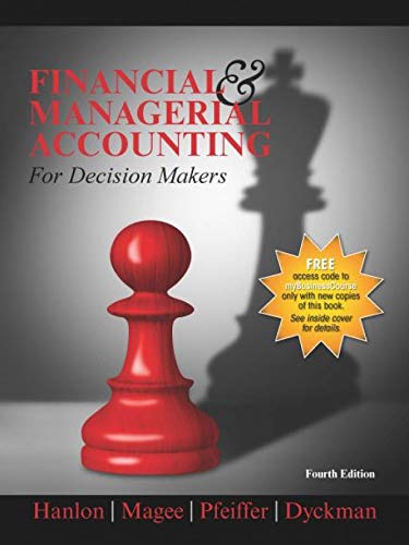 Beispielbild fr Financial and Managerial Accounting for Decision Makers zum Verkauf von BooksRun