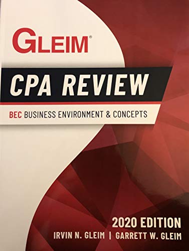 Stock image for CPA BEC Acad 2020 for sale by Textbooks_Source