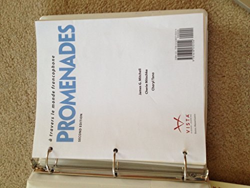 Stock image for Promenades 2nd Loose-leaf Student Textbook ~ TEXT ONLY, NO CODE for sale by Wrigley Books