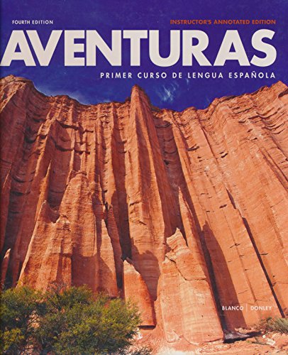 9781618570550: Aventuras 4e Instructor's Annotated Edition
