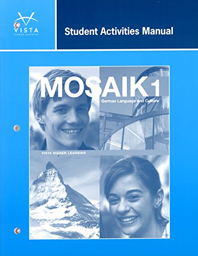 Stock image for Mosaik, Level 1 Student Activities Manual for sale by TextbookRush