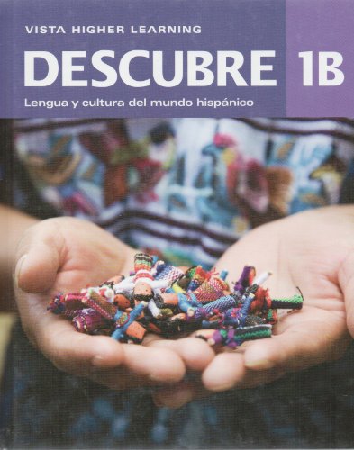 DESCUBRE nivel 1 Lengua y cultura del mundo hispaacutenico Student Activities Book English and Spanish Edition