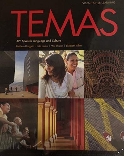 9781618572448: Temas Student Edition with Supersite Code - 2014 - CODE INCLUDED