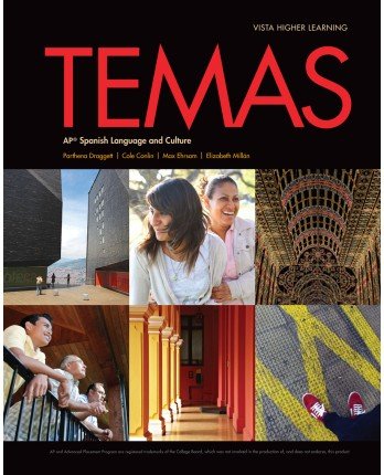 Stock image for Temas Student Edition, vText w/ Supersite Code 2014 (AP Soanish Lanuage and Culture) (New) for sale by BookHolders