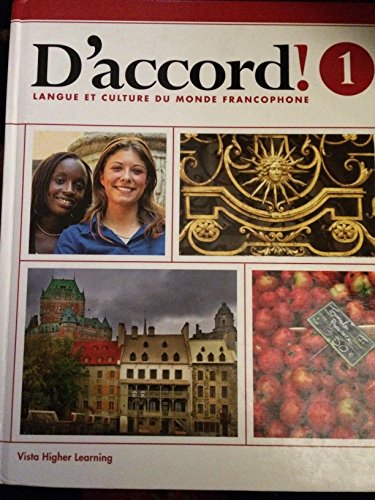 9781618578631: D'accord 1 - 2015 - Student Edition with Supersite Code
