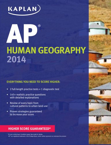 9781618652485: Kaplan AP Human Geography 2014 (Kaplan Test Prep)