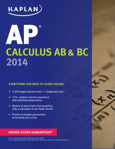 9781618652515: Kaplan AP Calculus AB & BC 2014 (Kaplan AP Series)