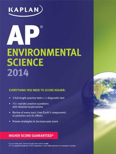 9781618652546: Kaplan AP Environmental Science 2014 (Kaplan Test Prep)