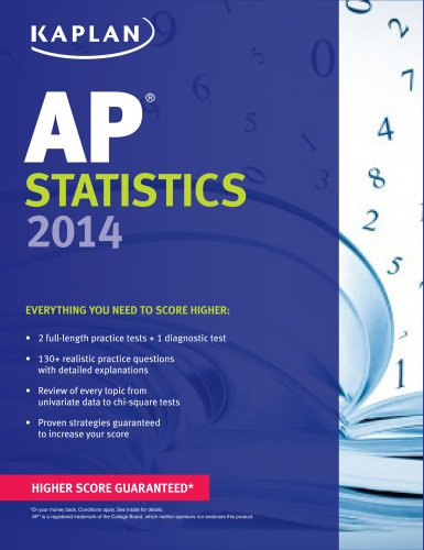 Beispielbild fr Kaplan AP Statistics 2014 zum Verkauf von Better World Books