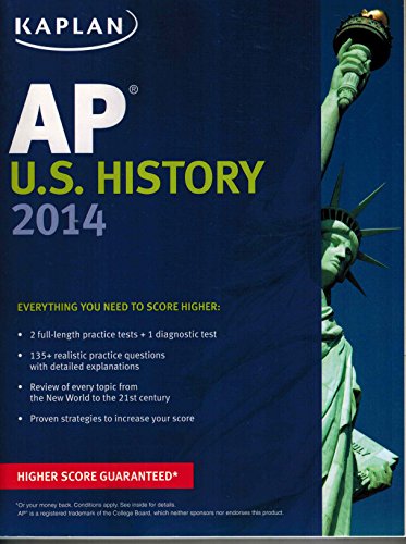 Stock image for Kaplan AP U. S. History 2014 for sale by Better World Books