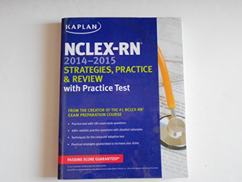 Stock image for NCLEX-RN 2014-2015 Strategies, Practice, and Review with Practice Test for sale by Better World Books: West