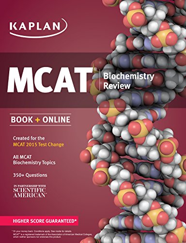 Imagen de archivo de Kaplan MCAT Biochemistry Review: Created for MCAT 2015 (Kaplan Test Prep) a la venta por SecondSale