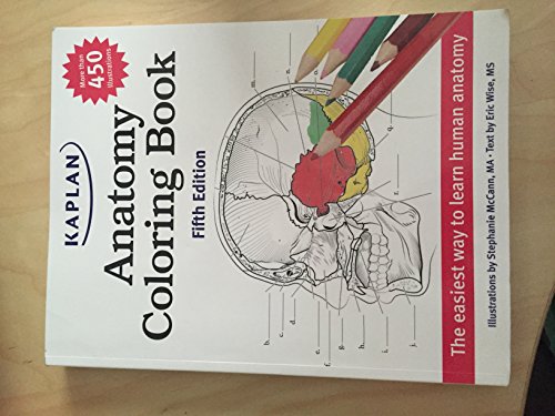 Imagen de archivo de Anatomy Coloring Book (Kaplan Anatomy Coloring Book) a la venta por SecondSale