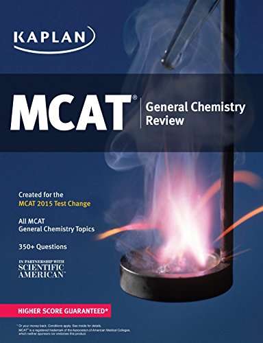 Beispielbild fr Kaplan MCAT General Chemistry Review : Created for MCAT 2015 zum Verkauf von Better World Books