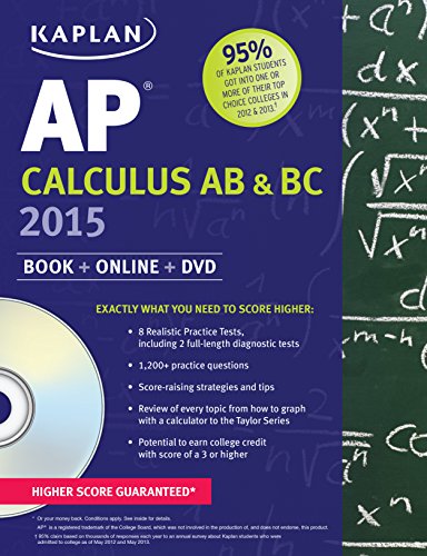 Imagen de archivo de Kaplan AP Calculus AB and BC 2015 a la venta por Better World Books