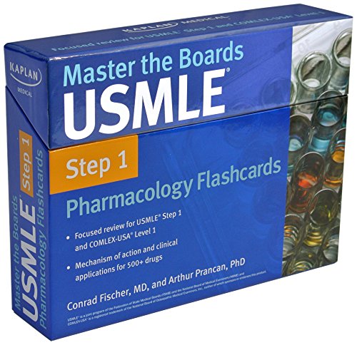 9781618657947: Master the Boards USMLE Step 1 Pharmacology Flashcards