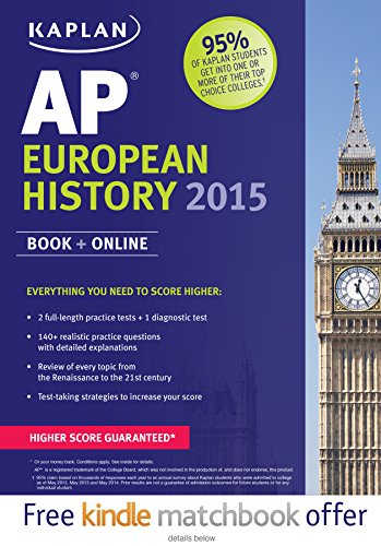 Imagen de archivo de Kaplan AP European History 2015 a la venta por Better World Books: West