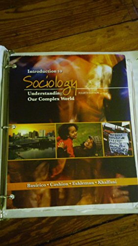 Beispielbild fr Introduction to Sociology:Understanding Our Complex World zum Verkauf von ZBK Books