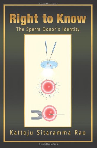 Beispielbild fr Right to Know: The Sperm Donor's Identity zum Verkauf von AwesomeBooks