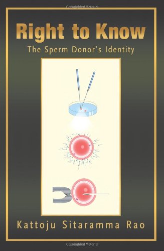 9781618971494: Right to Know: The Sperm Donor's Identity