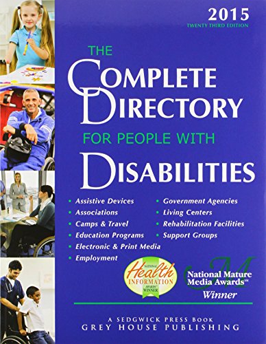 9781619252813: The Complete Directory for People With Disabilities: A Comprehensive Source Book for Individuals and Professionals