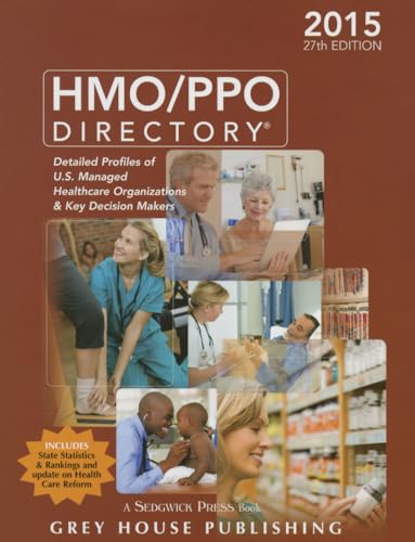 9781619252837: HMO/PPO Directory, 2015: Print Purchase Includes 1 Month Free Online Access