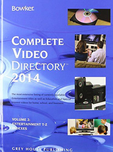 Stock image for Bowker's Complete Video Directory 4 Volume Set, 2014: 4 Volume Set for sale by ThriftBooks-Atlanta