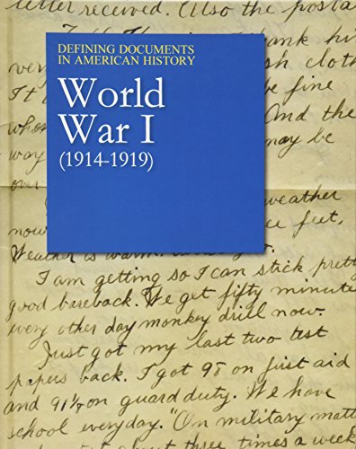 Stock image for Defining Documents in American History: World War I (1914-1919): Print Purchase Includes Free Online Access for sale by ThriftBooks-Atlanta