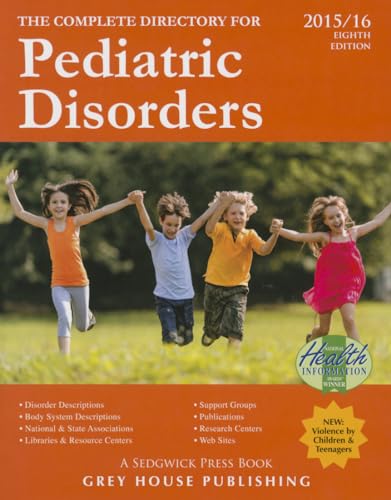 9781619255517: Complete Directory for Pediatric Disorders, 2015/16: Print Purchase Includes 1 Year Free Online Access