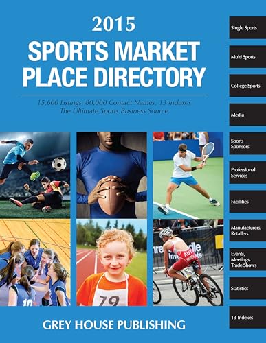 9781619255623: Sports Market Place Directory, 2015: Print Purchase Includes 1 Year Free Online Access