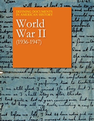 Imagen de archivo de Defining Documents in American History: World War II (1936-1947) *Print Purchase Includes Free Online Access a la venta por HPB-Red