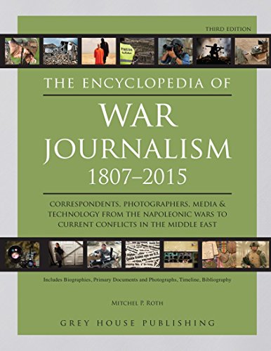 Imagen de archivo de Encyclopedia of War Journalism, Third Edition a la venta por HPB-Red