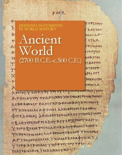 Stock image for The Ancient World 2700 B.c.e.-50 C.e. (Defining Documents in History) for sale by ZBK Books
