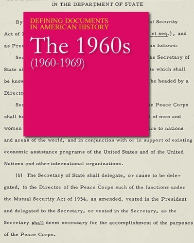 Stock image for Defining Documents in American History: The 1960s (1960-1969) [Print Purchase includes Free Online Access] for sale by HPB-Red