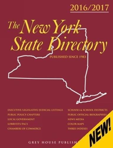 9781619259171: New York State Directory, 2016/17