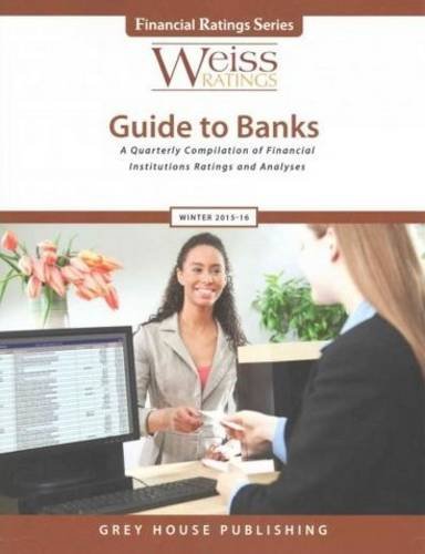 9781619259737: Weiss Ratings Guide to Banks, Winter 15/16 (Financial Ratings)