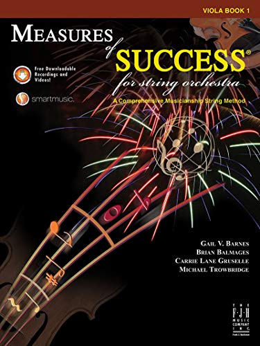9781619280908: Measures Of Success For String Orchestra: Viola 1 (Measures of Success for String Orchestra, 1)