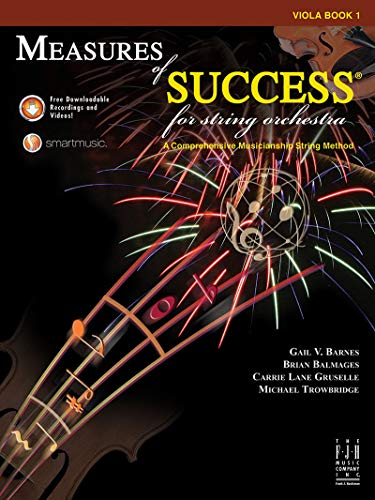 Stock image for Measures of Success for String Orchestra Viola Book 1 for sale by HPB-Diamond