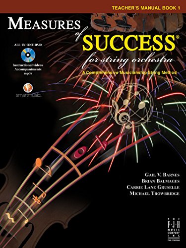 Imagen de archivo de Measures of Success for String Orchestra-Teacher's Manual Bk 1 (Measures of Success for String Orchestra, 1) a la venta por Fact or Fiction