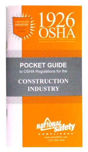 Stock image for 1926 OSHA Construction Pocket Guide for sale by mediaRus