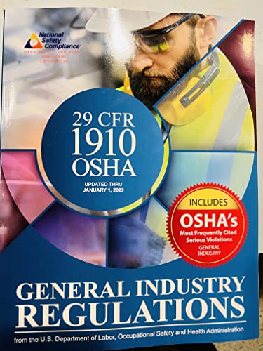 Beispielbild fr 1910 OSHA General Industry Regulations (2023 Edition) zum Verkauf von HPB-Red