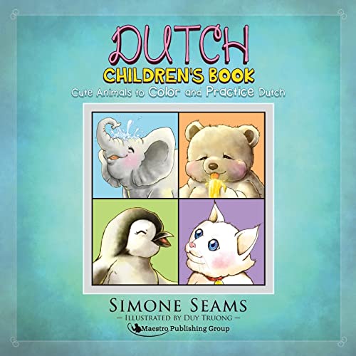 Stock image for Dutch Children's Book: Cute Animals to Color and Practice Dutch for sale by Lucky's Textbooks