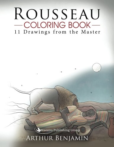 9781619495708: Rousseau Coloring Book: 11 Drawings from the Master